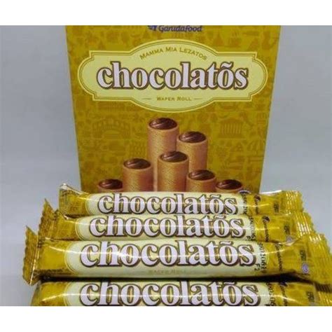 Jual Chocolatos Wafer Roll Box Isi Pcs Shopee Indonesia