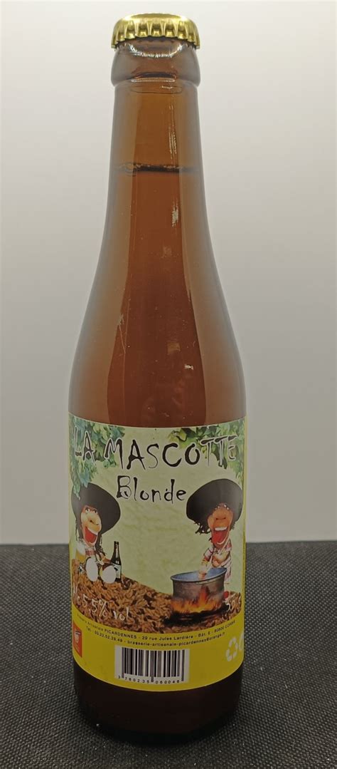Mascotte Blonde Cl Alc Vol Saveurs De Nos Terroirs