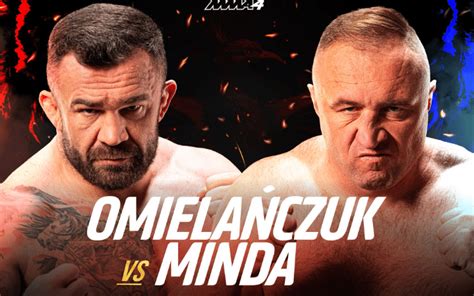 Kto wygrał walkę Omielańczuk Minda Wynik i skrót walki Clout MMA 4