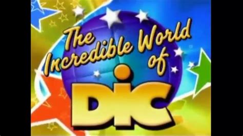 The Incredible World Of Dic Logo Youtube