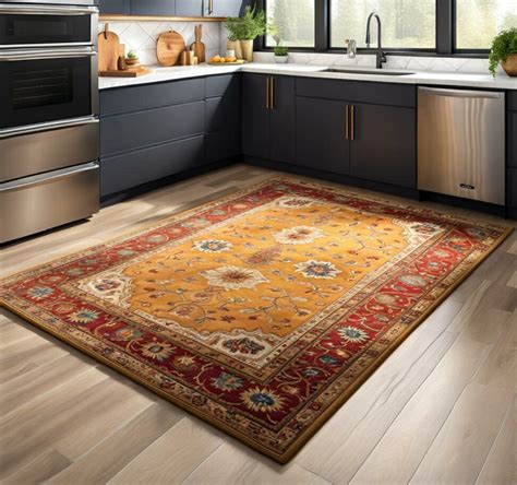 The Complete Guide to Decorating With Modern Kitchen Rugs - Corley Designs