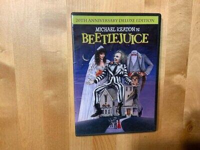 Beetlejuice Th Anniversary Deluxe Edition Dvd Ebay