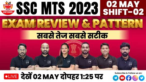 SSC MTS 2023 Analysis 2nd May Shift 2 SSC MTS Paper Pattern