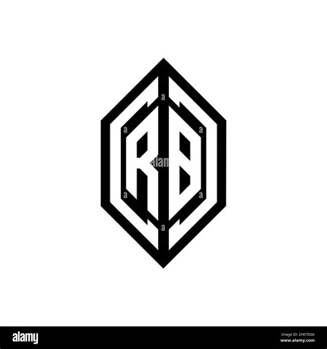 St Monogram Geometric Shape Style Template Monogram Initial Design