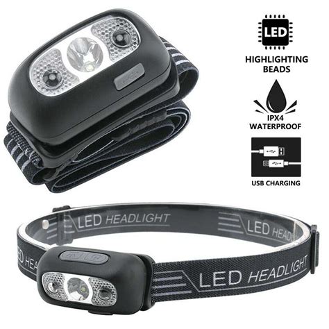 Jual TaffLED Senter Kepala Headlamp Sensor LED Waterproof