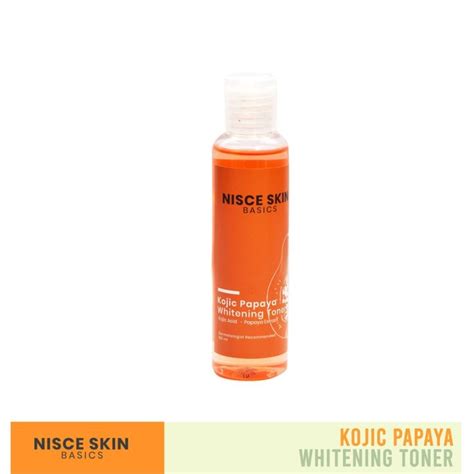 NISCE SKIN BASICS Kojic Papaya Whitening Toner 100Ml Lazada PH