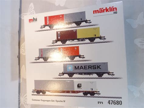 M Rklin H Model Train Freight Wagon Set Piece