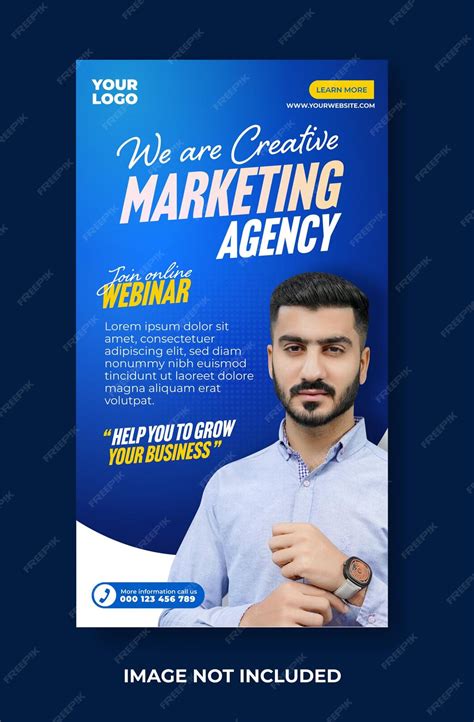 Premium Vector Creative Marketing Agency And Corporate Social Media