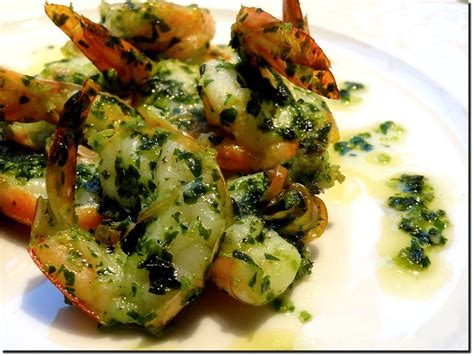 Crevettes Et Persillade Ail Et Huile D Olive Sp Cial Gastronomie