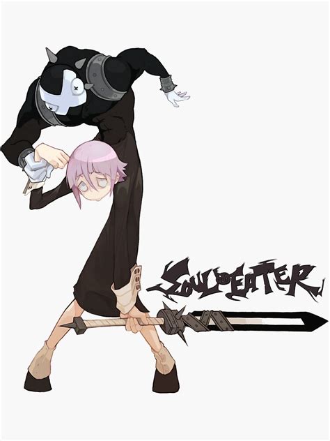 Crona And Ragnarok Soul Eater Sticker For Sale By Animeager Redbubble