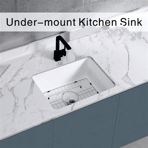 Upc Rectangle Undermount Sink Table Under Counter Sanitary Ware Kitchen