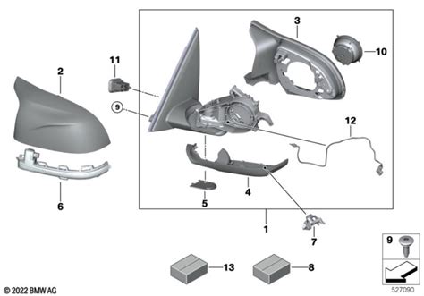 Bmw Xm Kit Camera Holder Exterior Mirror 51165a45b48 Zeigler Bmw