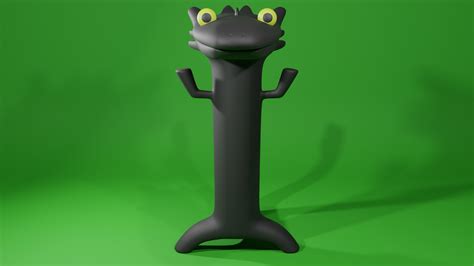 Free Stl File Toothless Dancing Meme 💃 ・3d Printing Idea To Download・cults