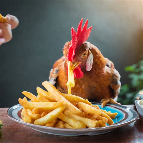 Can Chicken Eat French Fries? - Happychickenlife