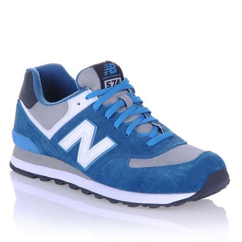 Mavi New Balance 574 Unisex Spor Ayakkabı M574 Barçın