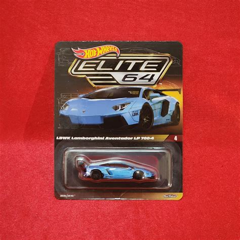 Jual Hot Wheels ELite 64 LBWK Lamborghini Aventador LP700 4 Shopee Indonesia