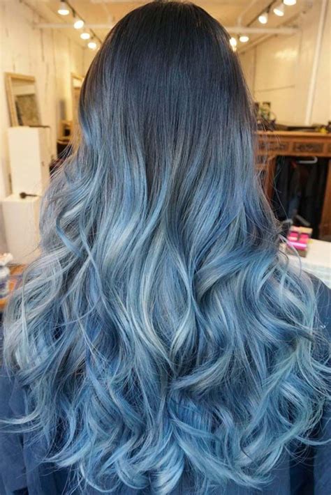 35 Blue Ombre Hair Styles For Daring Women Blue Ombre Hair Bold Hair