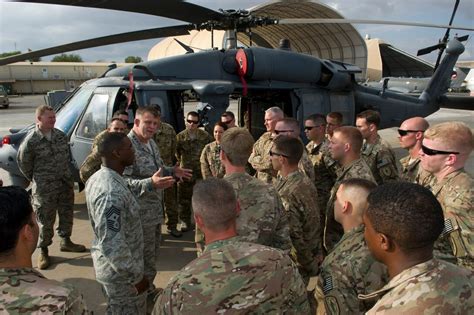 USAFE AFAFRICA Leadership Visits Airmen Supporting AFRICOM