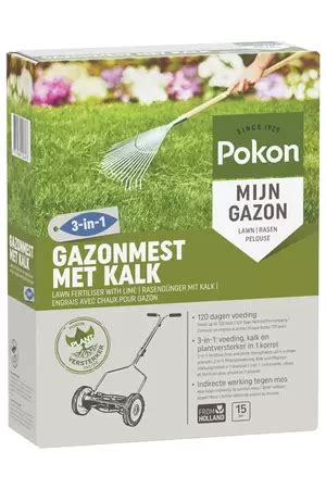 Pokon Gazonm Kalk In M Groenrijk Beneden Leeuwen Een Mooi