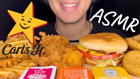 ASMR CARL S JR MUKBANG EATING SOUNDS EATING SHOW YouTube