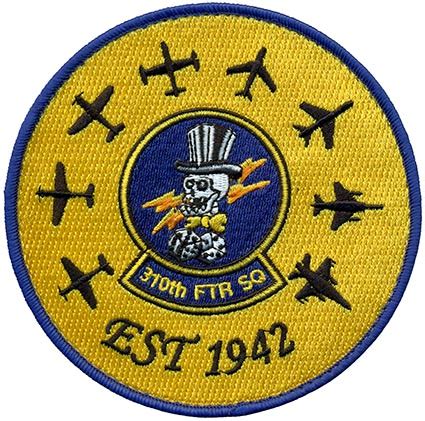 Th Fighter Squadron Heritage Aircraft Flightline Insignia