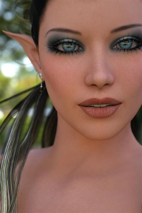 Faerie Eyes By Rgus On Deviantart Elfa Elf Make Up Halloween Make Up