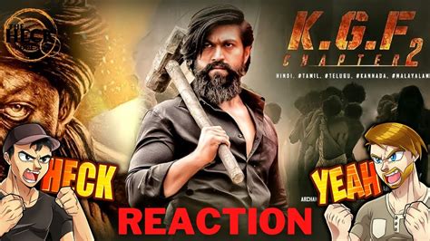 Kgf Chapter 2 Trailer Reaction Rocking Star Yash Sanjay Dutt