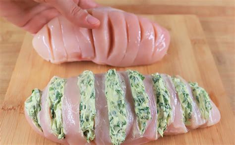Фаршируем куриное филе так, чтобы получилось нежнейшее мясо — Ку-кухня мира