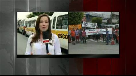 Motoristas De Vans Escolares Fazem Protesto No Centro De SP Jornal