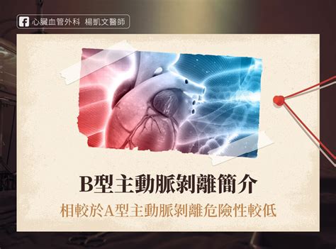 B型主動脈剝離｜心臟血管外科-楊凱文醫師