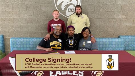 Justice Goree of Columbia City - College Signings - IndianaMat