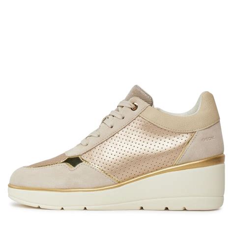 Sneakers Geox D Ilde D Raa Aj Cb V Beige Escarpe It