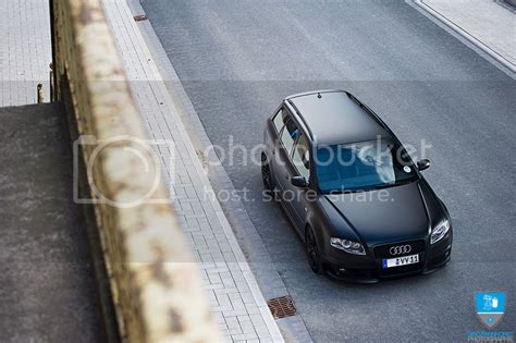 Matte Black RS4 avant - Teamspeed.com