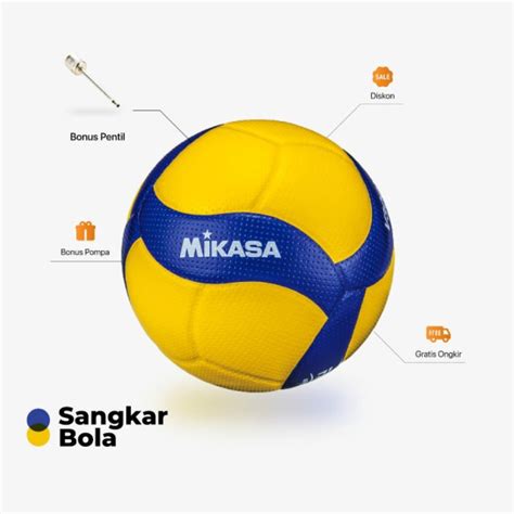 Jual MIKASA Bola Voli Mikasa Original Seri V300W 100 Original Shopee