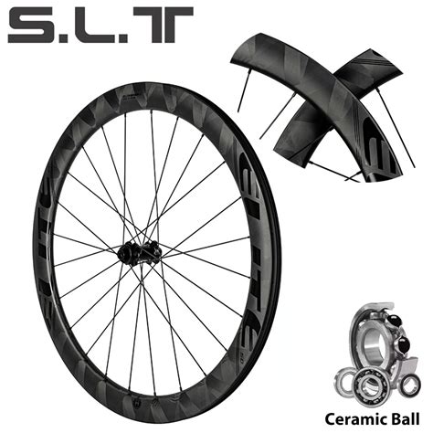 Elitewheels New Slt Ceramic Bearing Carbon Wheelset Disc Brake