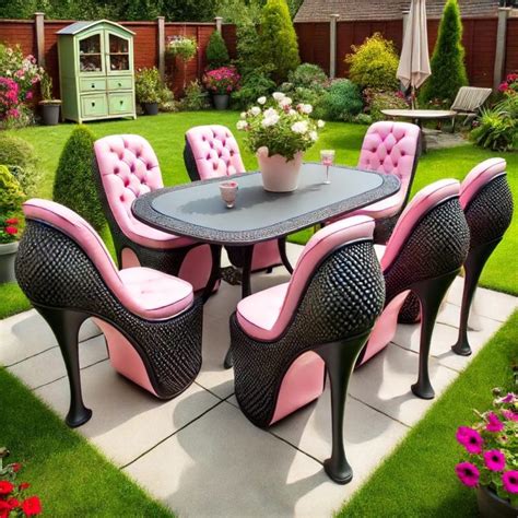 Transform Your Garden With High Heel Shoe Chairs