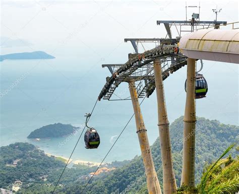 Cable car on Langkawi Island, Malaysia Royalty Free Stock Photos , # ...