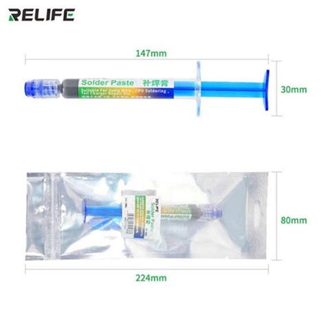 Relife RL 405 PPD Solder Flux Paste 138 Degree C 3ML At Rs 199 00