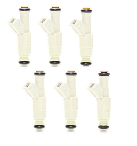 Car Truck Parts Vin X 6 Bosch Flow Matched Fuel Injector Set For Ford