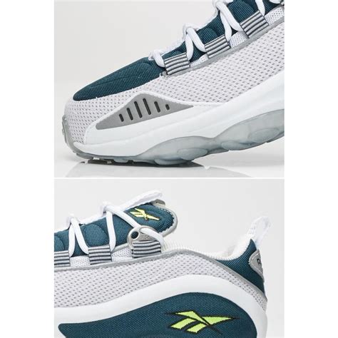 Reebok リーボック スニーカー Dmx Run 10 White Blue Yellow Dmx ラン10 V44398 ホワイト