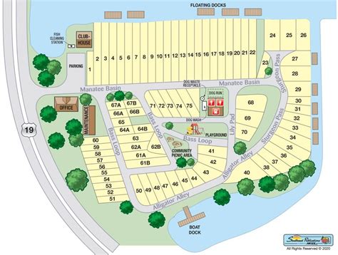 Suwannee River State Park Map