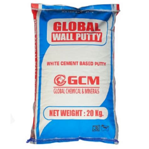 20 Kg Global Cement Based Wall Putty At Rs 307 Bag Cement Wall Putty