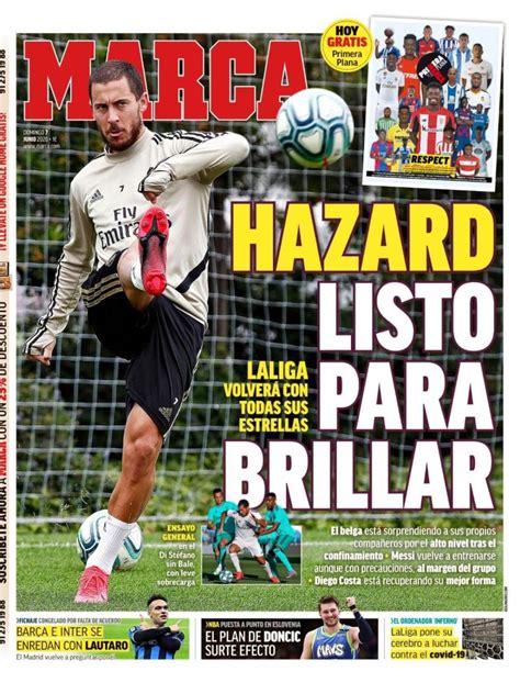 La Portada Del Diario Marca 07 06 2020