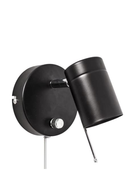 By Ryd Ns Correct Wall Light Matt Black Boozt