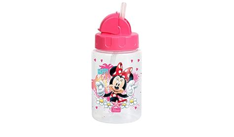 Copo Canudo Retratil Baby Go Minnie Ml Farm Cias Heroos