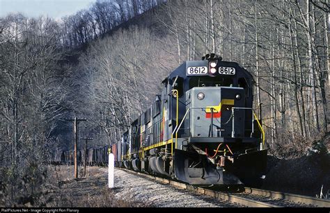 Sbd 8612 Seaboard System Emd Sd50 At Kelly View Virginia By Ron Flanary Railroad Photography