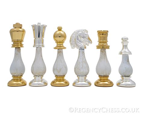 Metal Chess Pieces Regency Chess Finest Quality Chess Sets Boards