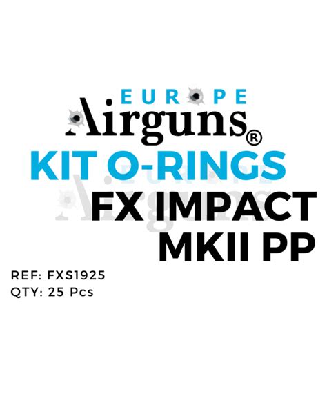 O Ring Kit Fx Impact Mkii Pp