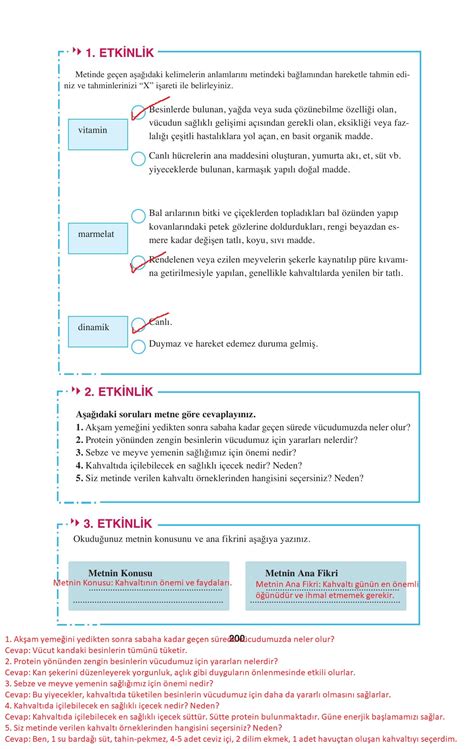 8 Sınıf Türkçe Ders Kitabı 4