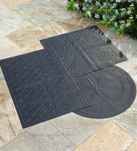 FlameResistant Protective Mat For Fire Pit and Grill Flameresistant